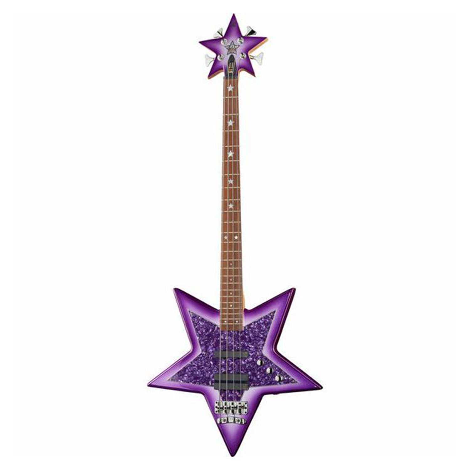 Warwick RockBass Bootsy Collins Spacebass Purple High Polish